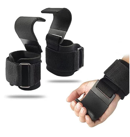 Heavy-Duty Weightlifting Hooks