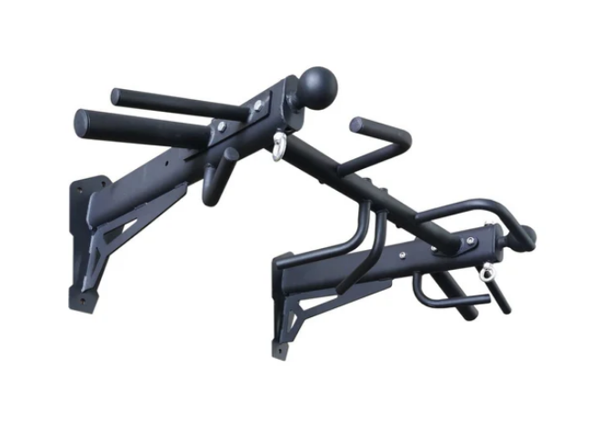 Wall-Mounted Multi-Grip Pull-Up Bar